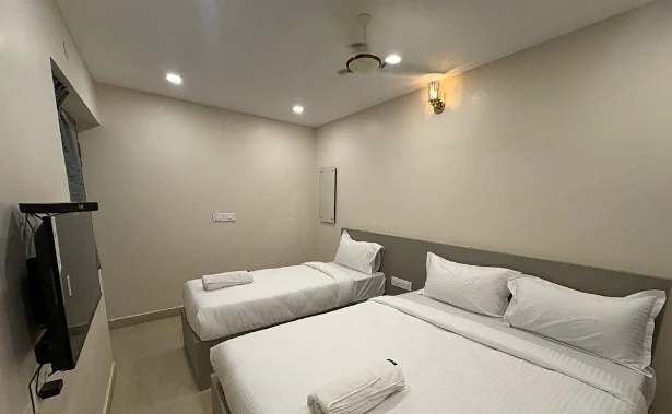 Triple Bed room, double and single bed